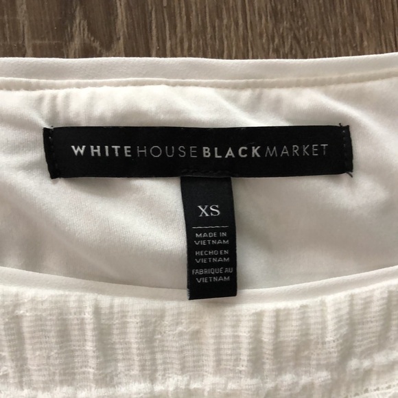 Worn once! - WHBM Fitted Lace Shirt - Picture 2 of 9